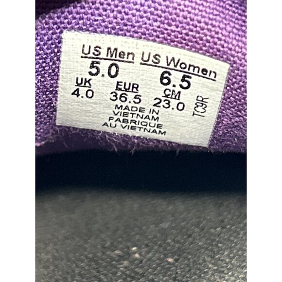 Vans Galaxy Print Canvas Sneakers - Mens 5 / Womens 6.5 Blue Purple - Picture 3 of 7